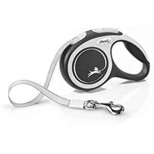 Flexi ® Comfort Retractable Tape Lead for Small Dogs up to 12 kg, XS, Black, Plastic, 3 m, 8.2 x 13 cm Flexi ® Comfort Retractable Tape Lead for Small Dogs up to 12 kg, XS, Black, Plastic, 3 m, 8.2 x 13 cm