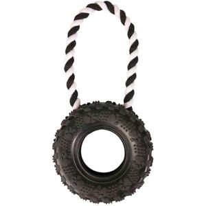 Trixie 33702 Tyre on Rope Natural Rubber ø 15 cm x 32 cm Trixie 33702 Tyre on Rope Natural Rubber ø 15 cm x 32 cm