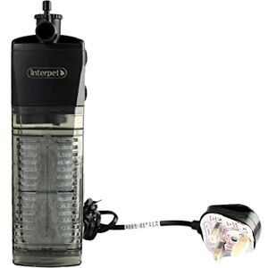 Interpet Internal Corner Power Filter CPF2, for Aquarium Fish Tanks, Space Saving, Adjustable Flow, Venturi for Aeration, Coldwater, Tropical, for Aquariums up to 110L Interpet Internal Corner Power Filter CPF2, for Aquarium Fish Tanks, Space Saving, Adjustable Flow, Venturi for Aeration, Coldwater, Tropical, for Aquariums up to 110L