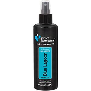 GROOM PROFESSIONAL Blue Lagoon Dog Cologne Spray for Smelly Dogs Deodorant Refreshing Fresh Aroma Perfect for Between Washes, 200ml GROOM PROFESSIONAL Blue Lagoon Dog Cologne Spray for Smelly Dogs Deodorant Refreshing Fresh Aroma Perfect for Between Washes, 200ml
