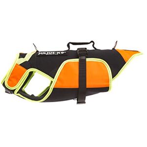 Julius-K9 IDC Multifunctional 3in1 Dog Vest, Size: M, Black and UV Orange Julius-K9 IDC Multifunctional 3in1 Dog Vest, Size: M, Black and UV Orange