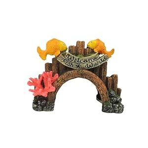 CLASSIC Arch with No Fishing Sign and Fish 185x110x135mm CLASSIC Arch with No Fishing Sign and Fish 185x110x135mm