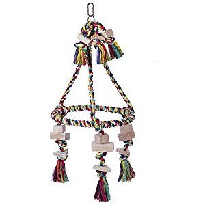 Nobby Toy Cage Toy Pyramid Cotton with Holzblã ¶ Corners Nobby Toy Cage Toy Pyramid Cotton with Holzblã ¶ Corners