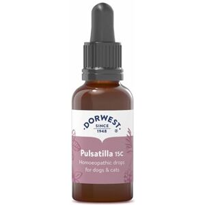 DORWEST HERBS Pulsatilla 15C Homoeopathic Liquid Remedy for Dogs & Cats 15ml DORWEST HERBS Pulsatilla 15C Homoeopathic Liquid Remedy for Dogs & Cats 15ml
