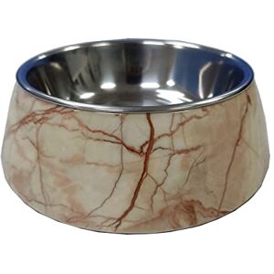Dehner Lieblinge Dog Bowl Volume 160 ml Diameter 14 cm Height 4.3 cm Melamine Marble Look Dehner Lieblinge Dog Bowl Volume 160 ml Diameter 14 cm Height 4.3 cm Melamine Marble Look