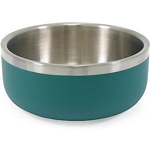 Rosewood Double Wall Stainless Steel Bowl Teal - 700ml Rosewood Double Wall Stainless Steel Bowl Teal - 700ml