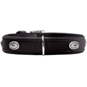 HUNTER Softie Stone Art-Nubuk Nickel Collar, 55/42 x 50 cm, Medium, Black/Nappa Black HUNTER Softie Stone Art-Nubuk Nickel Collar, 55/42 x 50 cm, Medium, Black/Nappa Black