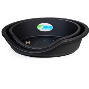 Rosewood Eco Line Recycled Plastic Pet Bed Graphite Grey Medium (Approx. 80cm) Durable, Washable Bed for Dogs Rosewood Eco Line Recycled Plastic Pet Bed Graphite Grey Medium (Approx. 80cm) Durable, Washable Bed for Dogs