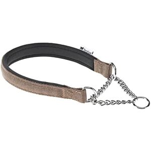 Ferplast Daytona Dog Collar, Small Dog Collar, Nylon Collar 45 cm, Padded, Anti-Pull Collars for Dogs Training Collar, Brown Ferplast Daytona Dog Collar, Small Dog Collar, Nylon Collar 45 cm, Padded, Anti-Pull Collars for Dogs Training Collar, Brown