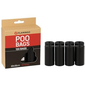 Flamingo POOP BAG BASIC BLEKZ BLACK 8x15PCS Flamingo POOP BAG BASIC BLEKZ BLACK 8x15PCS