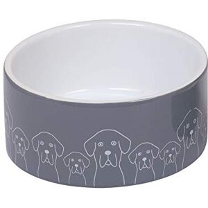 Nobby Ceramic Dog Bowl, White, Diameter 18 x 7 cm, 1.10 L, Pack of 1 Nobby Ceramic Dog Bowl, White, Diameter 18 x 7 cm, 1.10 L, Pack of 1