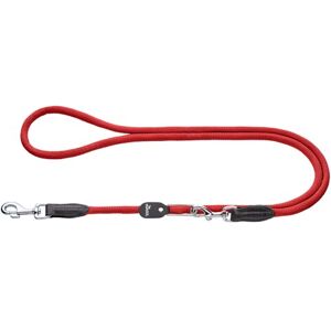 HUNTER Vario Freestyle Dog Lead Colour: Red, Infinitely Adjustable Length, Robust & Non-Slip Rope, Weatherproof and Easy to Clean, Perfect for Everyday Use and Training, Size: 8/260 HUNTER Vario Freestyle Dog Lead Colour: Red, Infinitely Adjustable Length, Robust & Non-Slip Rope, Weatherproof and Easy to Clean, Perfect for Everyday Use and Training, Size: 8/260