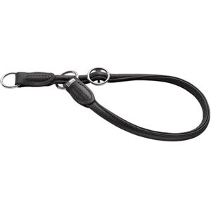 HUNTER Round and Soft Nickel Training Collar with Stop, 45 cm x 10 mm, X-Small, Nappa Black HUNTER Round and Soft Nickel Training Collar with Stop, 45 cm x 10 mm, X-Small, Nappa Black
