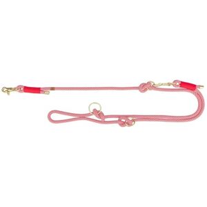 Trixie V-Leash Soft Rope, XS-S, 2 m/6 mm, Red, Adjustable Dog Lead for Small Dogs, Made of Woven Rope, 3-Way Adjustable Length, 1985203 Trixie V-Leash Soft Rope, XS-S, 2 m/6 mm, Red, Adjustable Dog Lead for Small Dogs, Made of Woven Rope, 3-Way Adjustable Length, 1985203