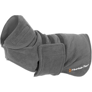 Mountain Paws Dog Drying Robe Microfibre Towel Robe Super Absorbent Bathrobe with Adjustable Collar/Hood & Belly Strap Super Soft Fast Drying Mountain Paws Dog Drying Robe Microfibre Towel Robe Super Absorbent Bathrobe with Adjustable Collar/Hood & Belly Strap Super Soft Fast Drying