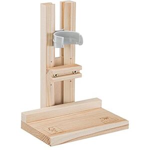 Ferplast Water Dispenser Holder, for Hamster Water Bottles 75 cc and 150 cc, Wooden Stand, Hamster, Mice Ferplast Water Dispenser Holder, for Hamster Water Bottles 75 cc and 150 cc, Wooden Stand, Hamster, Mice