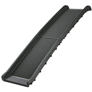Trixie folding ramp for dogs – facilitates access to the boot – walking surface with sandpaper coating – 40 x 156 cm – width of walking surface: 33 cm – up to 90 kg – black – 3939 Trixie folding ramp for dogs – facilitates access to the boot – walking surface with sandpaper coating – 40 x 156 cm – width of walking surface: 33 cm – up to 90 kg – black – 3939