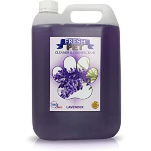 Trade Chemicals Fresh Pet Kennel/Cattery Disinfectant and Deodoriser 5L (LAVENDER) Trade Chemicals Fresh Pet Kennel/Cattery Disinfectant and Deodoriser 5L (LAVENDER)