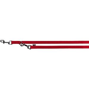 Trixie Premium Double Adjustable Dog Leash, X-Small/Small, Red Trixie Premium Double Adjustable Dog Leash, X-Small/Small, Red