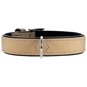 HUNTER Softie Nickel Art-Nubuk Collar, 30/18 x 24 cm, X-Small, Beige/Nappa Black/Brown/Tan/Black HUNTER Softie Nickel Art-Nubuk Collar, 30/18 x 24 cm, X-Small, Beige/Nappa Black/Brown/Tan/Black
