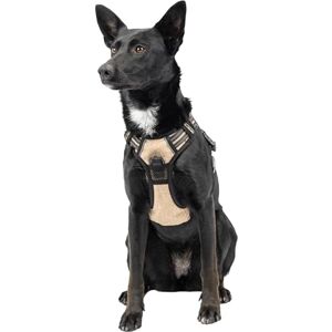 Ferplast Dog Harness Medium Dog, 2 Hooks for Maximum Control, No Pull Harness Adjustable Dog Harness, Reflective, Breathable, Dog Harness Ideal for Training M, Beige Ferplast Dog Harness Medium Dog, 2 Hooks for Maximum Control, No Pull Harness Adjustable Dog Harness, Reflective, Breathable, Dog Harness Ideal for Training M, Beige