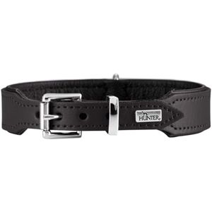 HUNTER Hundehalsband Basic, 35-39,5 cm, black HUNTER Hundehalsband Basic, 35-39,5 cm, black
