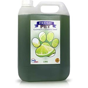 Trade Chemicals Fresh Pet Kennel/Cattery Disinfectant and Deodoriser 5L (LIME) Trade Chemicals Fresh Pet Kennel/Cattery Disinfectant and Deodoriser 5L (LIME)