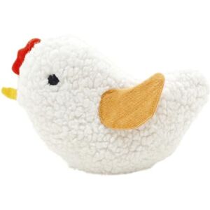 JACK AND VANILLA , Chick-S Shape Interactive Dog Toy, Realistic and Colourful Design, Durable and Easy to Clean, Ideal for Small and Medium Breeds, 16.5 cm, Barnyard Model JACK AND VANILLA , Chick-S Shape Interactive Dog Toy, Realistic and Colourful Design, Durable and Easy to Clean, Ideal for Small and Medium Breeds, 16.5 cm, Barnyard Model