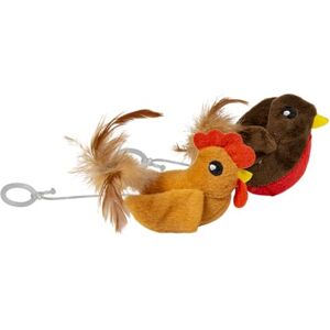 JACK AND VANILLA , Interactive Cat Toy Vibrating Bird Assorted 9 cm Stimulates Hunting Instinct Attractive Design Durable Materials Ideal for Active Play Cat Toys Model JACK AND VANILLA , Interactive Cat Toy Vibrating Bird Assorted 9 cm Stimulates Hunting Instinct Attractive Design Durable Materials Ideal for Active Play Cat Toys Model