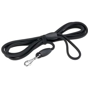 Ferplast Dog Leash SPORT, Long Dog Training Leash, 5m Training Lead, Nylon Cord Leash with Handle and Metal Snap Hook, 5 Meters Long Dog Lead, Black Ferplast Dog Leash SPORT, Long Dog Training Leash, 5m Training Lead, Nylon Cord Leash with Handle and Metal Snap Hook, 5 Meters Long Dog Lead, Black