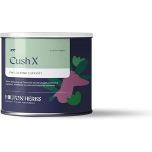 Hilton Herbs Cush X Natural Dog Supplement. 100% Natural Ingredients. Normal Adrenal Gland Function & Support. Adrenal Dependant Hormonal Issues. 60 g, packaging may vary Hilton Herbs Cush X Natural Dog Supplement. 100% Natural Ingredients. Normal Adrenal Gland Function & Support. Adrenal Dependant Hormonal Issues. 60 g, packaging may vary