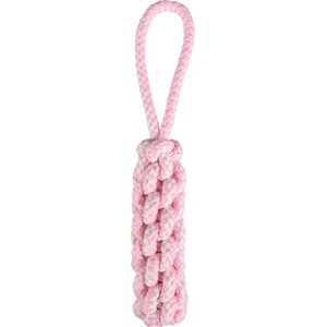 Flamingo DT SMALL DOG CUB ROPE DUMMY IVAR PINK 24CM Flamingo DT SMALL DOG CUB ROPE DUMMY IVAR PINK 24CM