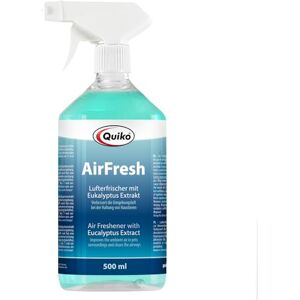 Quiko Air Fresh 500ml Air freshener with eucalyptus extract For use in cage and aviary Quiko Air Fresh 500ml Air freshener with eucalyptus extract For use in cage and aviary