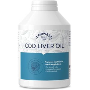 DORWEST HERBS Cod Liver Oil Capsules for Dogs and Cats 500 Capsules DORWEST HERBS Cod Liver Oil Capsules for Dogs and Cats 500 Capsules