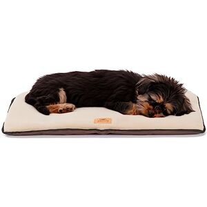 Ferplast Dog Bed Dog Cushion Dog Bed SmallDouble sided Scratch-proof and waterproof fabric, Warm Microfleece 30° machine washable dog mattress 57 x 38 x 3,5 cm.Brown Ferplast Dog Bed Dog Cushion Dog Bed SmallDouble sided Scratch-proof and waterproof fabric, Warm Microfleece 30° machine washable dog mattress 57 x 38 x 3,5 cm.Brown