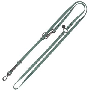 Trixie extension leash CityStyle S–M, 78.74 inches / 0.51 inches in sage PVC leash for dogs, 3-way adjustable – non-slip, water-repellent, and wipeable, 1971219 Trixie extension leash CityStyle S–M, 78.74 inches / 0.51 inches in sage PVC leash for dogs, 3-way adjustable – non-slip, water-repellent, and wipeable, 1971219