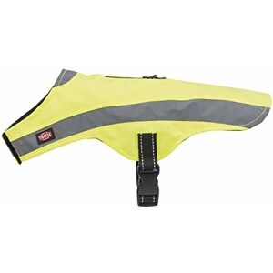 Trixie Dog Safety Vest Size L, Back Length: 60 cm, Neon Yellow + Reflective Trixie Dog Safety Vest Size L, Back Length: 60 cm, Neon Yellow + Reflective