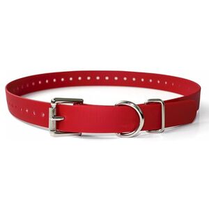 Educator Red Biothane Collar - 1 Inch Adjustable Dog Collar Educator Red Biothane Collar - 1 Inch Adjustable Dog Collar