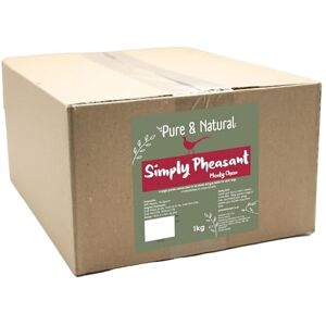 Pure & Natural Simply Pheasant Meaty Sticks Natural Dog Treats made with 100% Pheasant Meat, Low Fat, Grain Free Dog Chews 1kg Bulk Box Pure & Natural Simply Pheasant Meaty Sticks Natural Dog Treats made with 100% Pheasant Meat, Low Fat, Grain Free Dog Chews 1kg Bulk Box