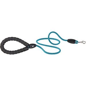 Ferplast SPORT EXTREME Dog Lead, in Nylon Cord with Metal Snap Hook, Comfortable Padded Handle, Length 120 cm, Thickness 8 mm, Mazzurro-Blu Ferplast SPORT EXTREME Dog Lead, in Nylon Cord with Metal Snap Hook, Comfortable Padded Handle, Length 120 cm, Thickness 8 mm, Mazzurro-Blu