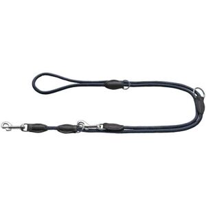 HUNTER Freestyle EIBY Adjustable Dog Lead Blue Robust and Weatherproof 3-Way Adjustable Rope with Polyamide Core Soft in the Hand Easy Care Size 10/200 HUNTER Freestyle EIBY Adjustable Dog Lead Blue Robust and Weatherproof 3-Way Adjustable Rope with Polyamide Core Soft in the Hand Easy Care Size 10/200