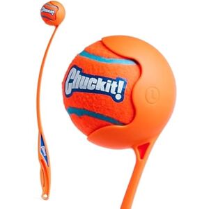 Chuckit! Dog Ball Laucher Sport Launcher 26M Dog Toy with Large Tennis Ball Lightweight Fetch Toy Ultra Ball Thrower for Dogs Large, 66cm Long Chuckit! Dog Ball Laucher Sport Launcher 26M Dog Toy with Large Tennis Ball Lightweight Fetch Toy Ultra Ball Thrower for Dogs Large, 66cm Long