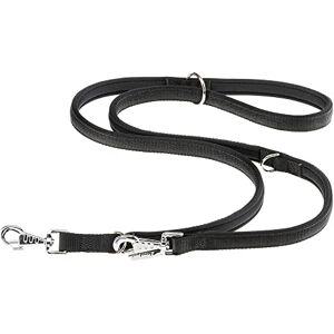Ferplast DAYTONA GA Extra Strong Training Dog Lead 3 Adjustable Lengths Soft Padded Handle Anti-Abrasion Italian Design 200 x 2 cm, Black Ferplast DAYTONA GA Extra Strong Training Dog Lead 3 Adjustable Lengths Soft Padded Handle Anti-Abrasion Italian Design 200 x 2 cm, Black