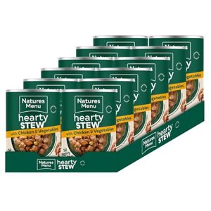 Natures Menu Hearty Stews Wet Food for Adult Dogs Chicken 12 x 415g Natures Menu Hearty Stews Wet Food for Adult Dogs Chicken 12 x 415g