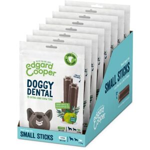 Edgard Cooper Treats Dental Stick, Small, Eucalyptus Apple, 8 x 7 stick pack, Natural Dog Chew Sticks, Dental Hygiene, One per Day, Low Calorie, Long Chewing, Fresh Breath Edgard Cooper Treats Dental Stick, Small, Eucalyptus Apple, 8 x 7 stick pack, Natural Dog Chew Sticks, Dental Hygiene, One per Day, Low Calorie, Long Chewing, Fresh Breath