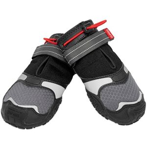 Kurgo Blaze Cross Dog Shoes Winter Boots for Dogs, All Season Paw Protectors For Hot Pavement and Snow Water Resistant, Reflective, No Slip Includes 2 Shoes Chili Red/Black S Kurgo Blaze Cross Dog Shoes Winter Boots for Dogs, All Season Paw Protectors For Hot Pavement and Snow Water Resistant, Reflective, No Slip Includes 2 Shoes Chili Red/Black S