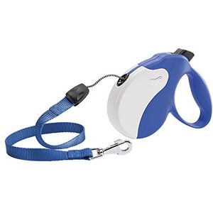 Ferplast Retractable Dog Lead Extendable Dog Leash AMIGO Cord S, Retractable Cord, 5 m, Max 15 kg, Blue Ferplast Retractable Dog Lead Extendable Dog Leash AMIGO Cord S, Retractable Cord, 5 m, Max 15 kg, Blue
