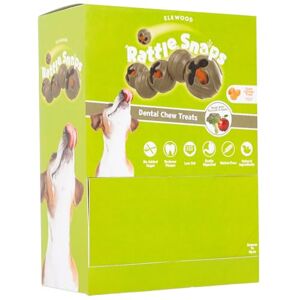 Elkwood Rattlesnaps Dog Dental Chews & Training Treats (10 Pack 20 Sticks) Broccoli & Apple with Chicken Antioxident Rich, Grain Free Chews Promotes Healthy Teeth & Gums Digestion Support Elkwood Rattlesnaps Dog Dental Chews & Training Treats (10 Pack 20 Sticks) Broccoli & Apple with Chicken Antioxident Rich, Grain Free Chews Promotes Healthy Teeth & Gums Digestion Support