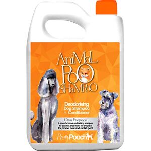 Pretty Pooch ® Fox Poo Dog Shampoo & Conditioner for Smelly Dogs 5 Litres (Citrus Fragrance) Sensitive Deodorising Dog Shampoo Eliminates Fox Poo & Other Odours Pretty Pooch ® Fox Poo Dog Shampoo & Conditioner for Smelly Dogs 5 Litres (Citrus Fragrance) Sensitive Deodorising Dog Shampoo Eliminates Fox Poo & Other Odours