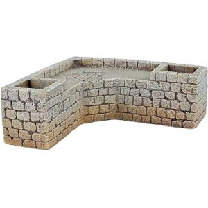 CLASSIC Swim Through Under Gravel Aquarium Corner Shelf Small Brown 143 x 140 x 50 mm Natural Rock-Look Fish Tank Ornament Safe Resin Decoration for Freshwater Aquariums CLASSIC Swim Through Under Gravel Aquarium Corner Shelf Small Brown 143 x 140 x 50 mm Natural Rock-Look Fish Tank Ornament Safe Resin Decoration for Freshwater Aquariums